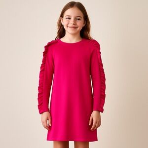 United Colors Of Benetton Hot Pink Kids Dress